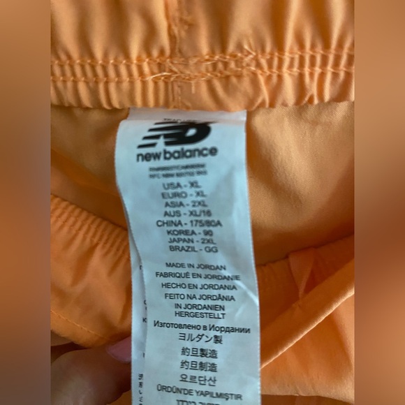 New Balance Orange Athletic Shorts Moisture-Wicking Design - Picture 4 of 17